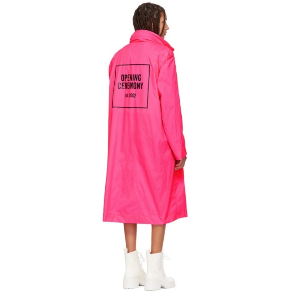Opening ceremony nylon wind breaker jacket/ single breasted